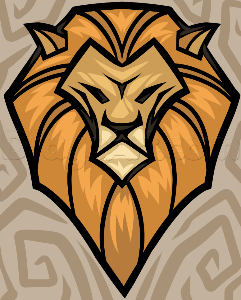 776x963 Learn How To Draw A Cool Lion Head, Safari Animals, Animals, Free