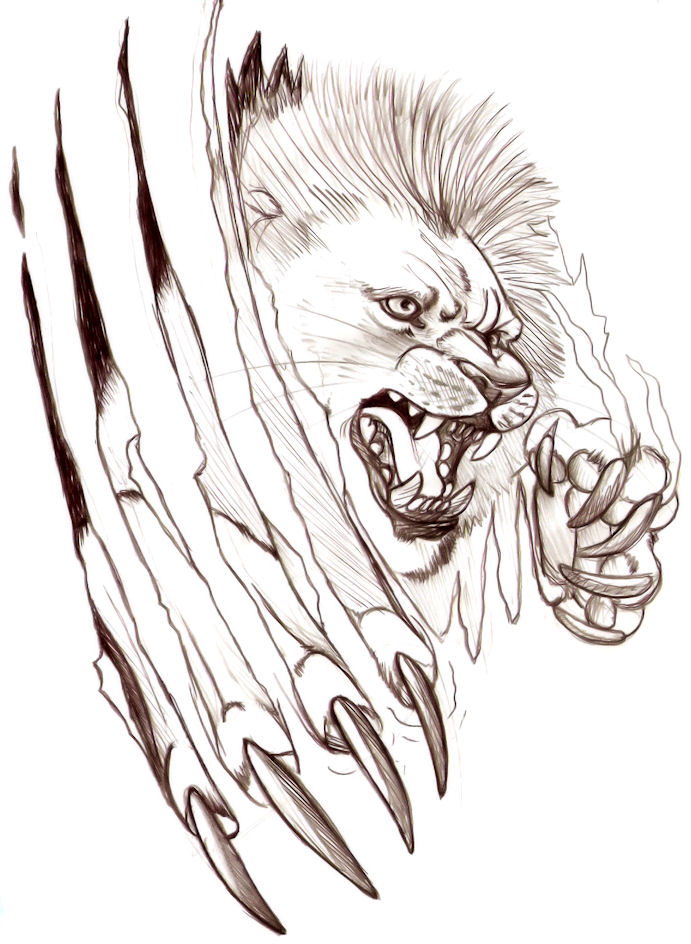 691x944 Lion Tattoo Design. By Cheshiresmile