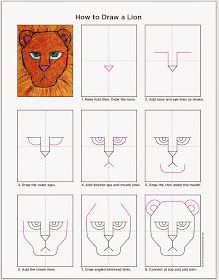 219x280 Art Projects For Kids How To Draw A Lion Face Printable