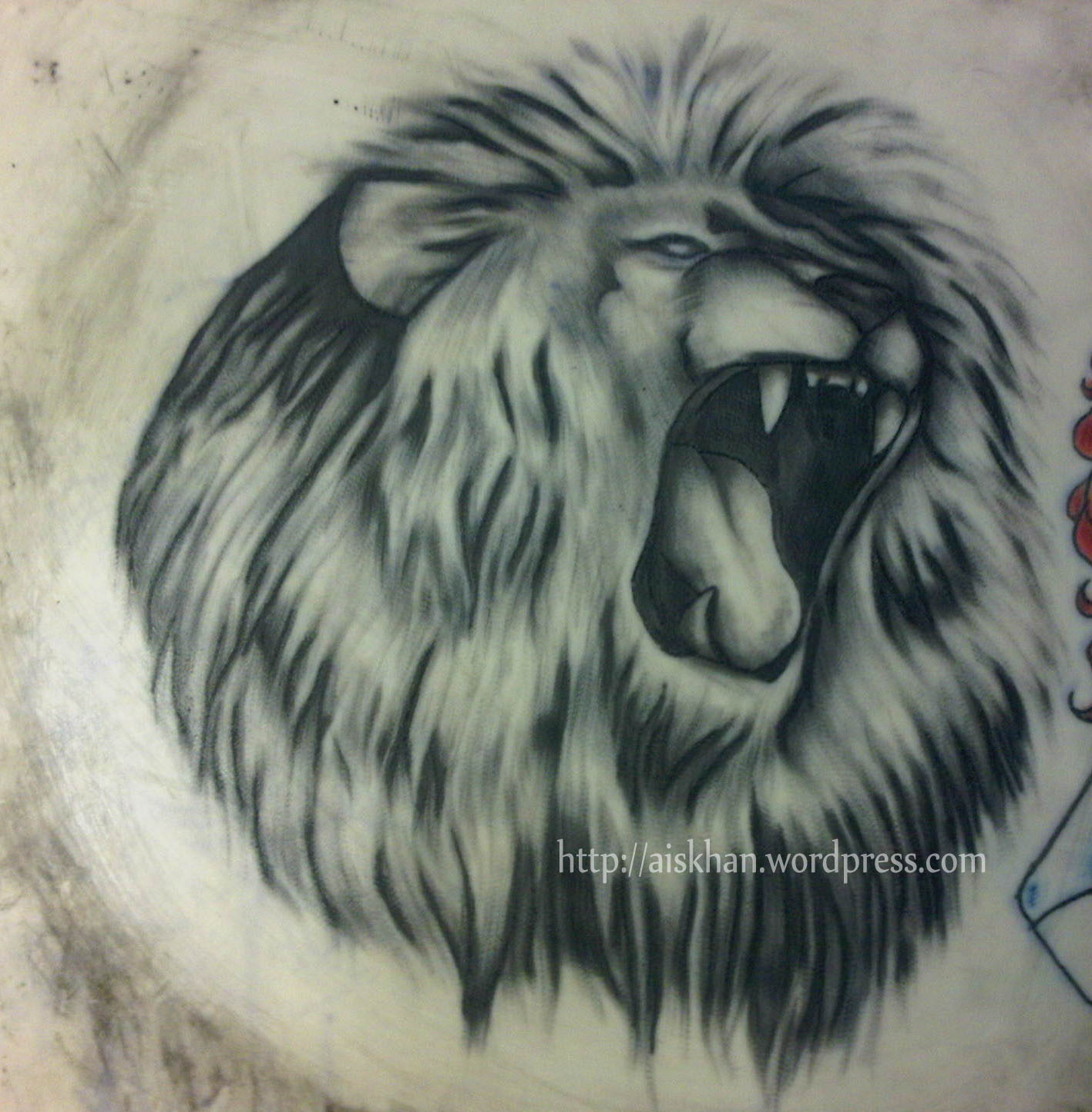 1417x1443 Lion Ayesha Khan