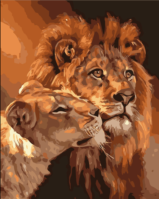 513x640 Hq Diy Oil Painting By Number Wall Decor Drawing Picture On Canvas