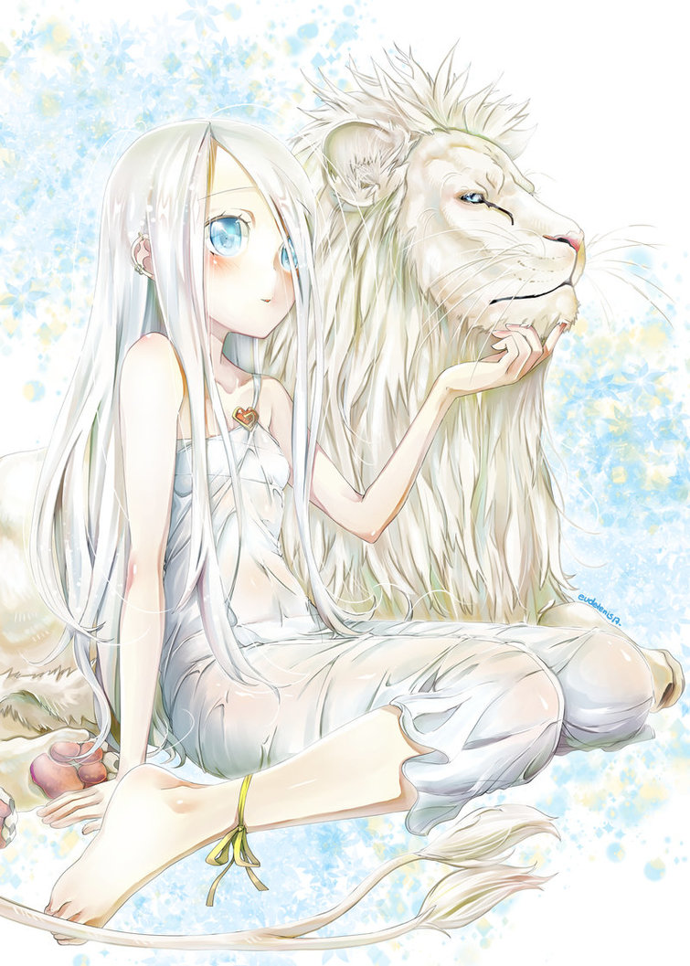 755x1057 Lion Girl By Gigiedt