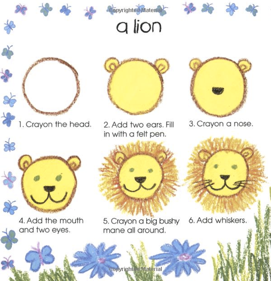 534x555 How To Draw A Lion