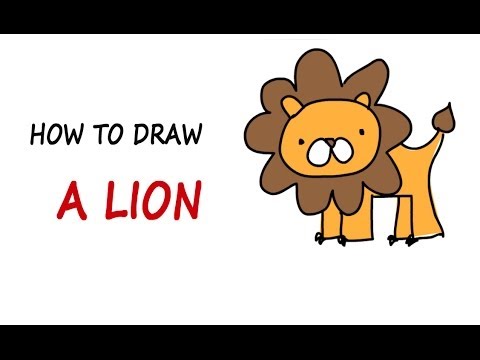 Lion Kids Drawing at GetDrawings | Free download