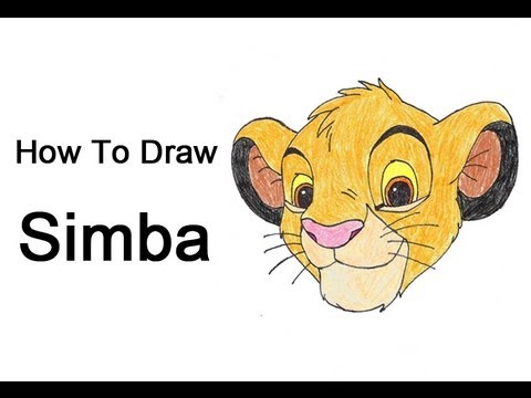480x360 How To Draw Simba (Lion King)
