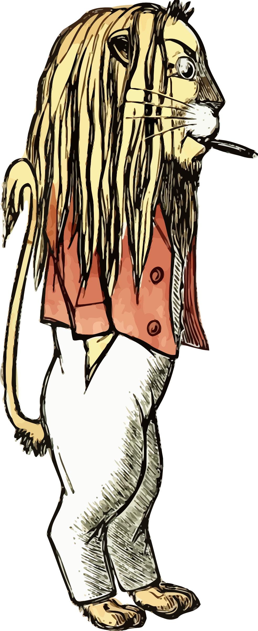 984x2400 Lion Man Icons Png