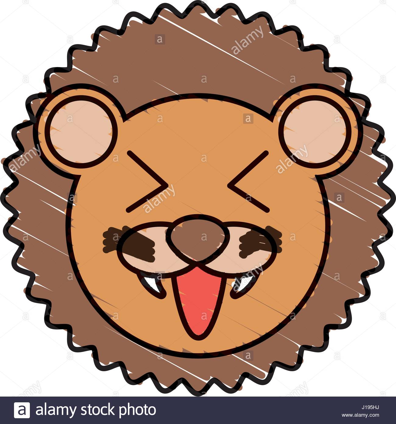 1300x1390 Cute Lion Drawing Animal Stock Vector Art Amp Illustration, Vector