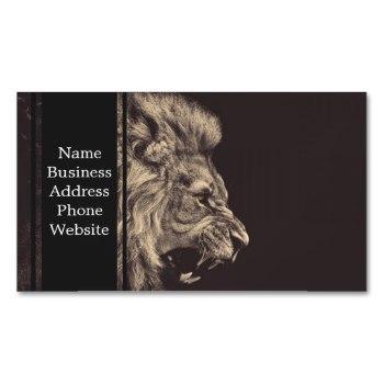 350x350 Lion Roaring Business Cards Business Cards 100