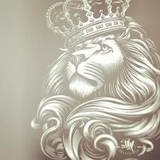 225x225 Lion With Crown Tattoo Crown Tattoos Lions, Crown