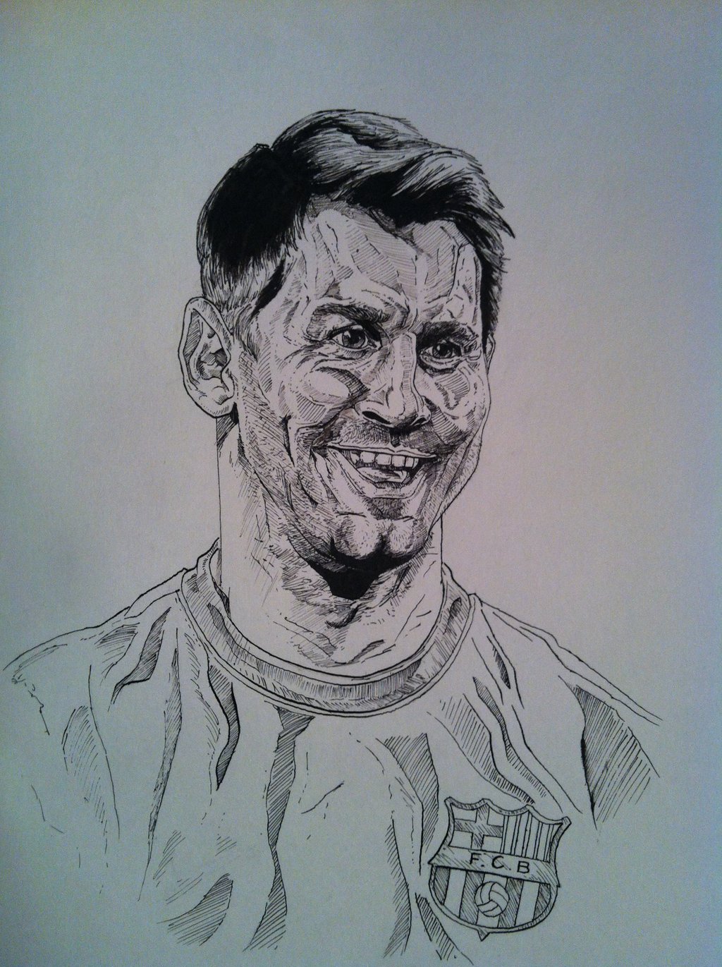 Lionel Messi Drawing at GetDrawings.com | Free for personal use Lionel