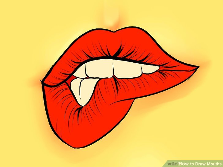 728x546 4 Ways To Draw Mouths