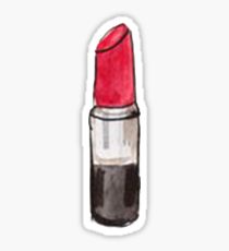 210x230 Red Lipstick Drawing Stickers Redbubble