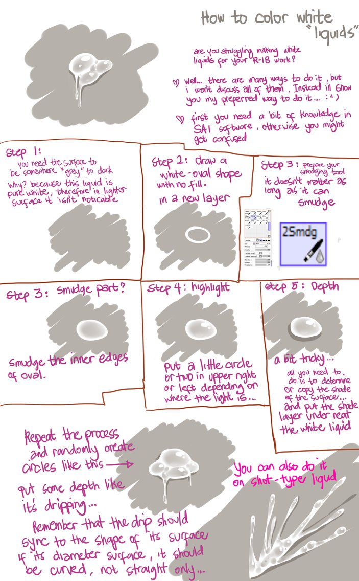 703x1136 How To Draw White Liquid By Hews Hack