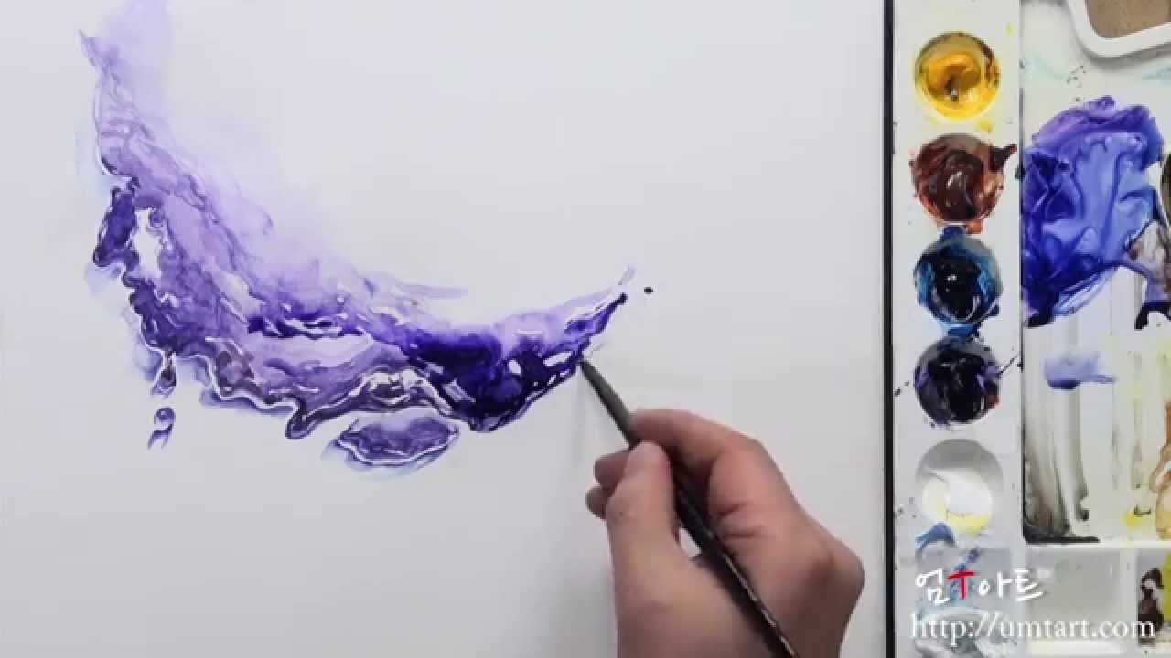 1280x720 How To Draw Liquid By Um Kyungho