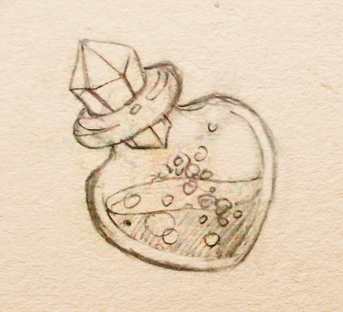 500x454 Lesson How To Draw The Bottle With Liquid On Behance