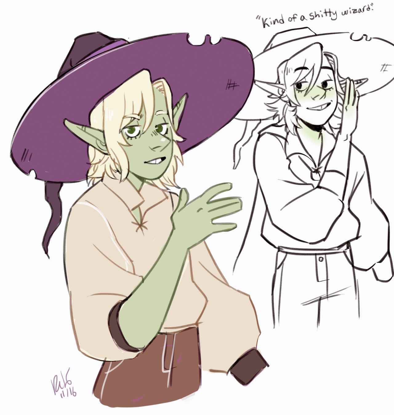 1280x1348 Ive Just Been Listening To Taz And Drawing Taako All Day Woops