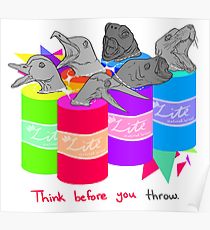 210x230 Littering Drawing Posters Redbubble