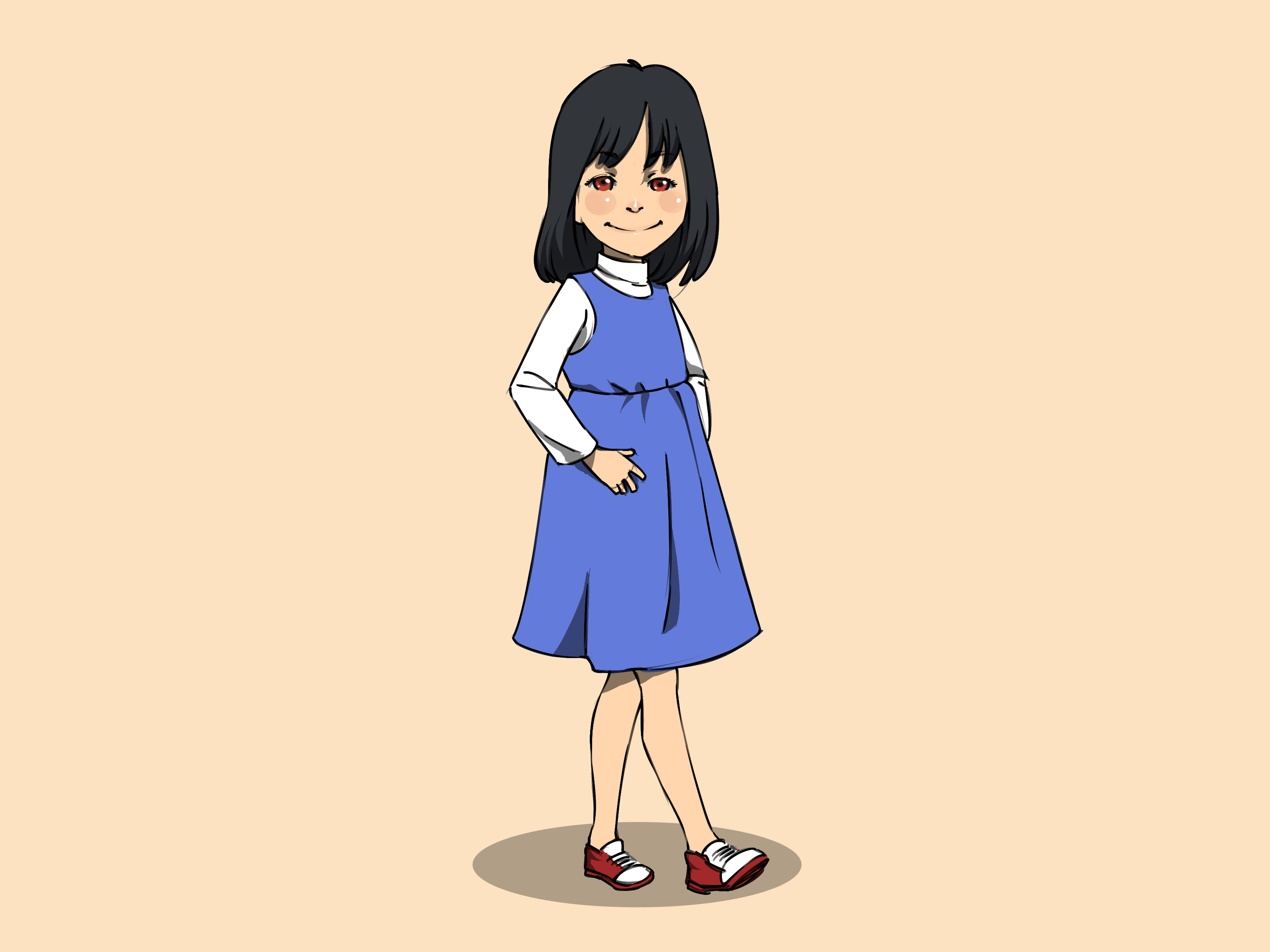 3200x2400 How To Draw A Little Girl (With Pictures)