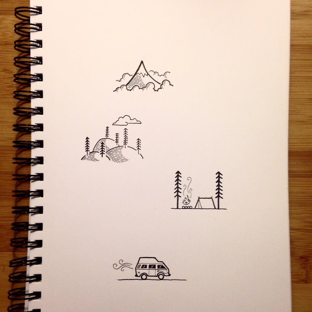 1080x1080 Practice Doodles Before Working On Some Projects.