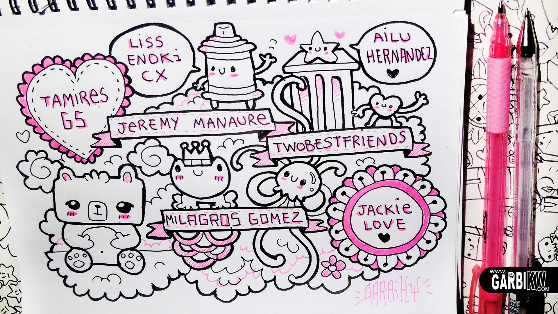 1920x1080 Greetings And Little Drawings Hello Doodles Easy Drawings