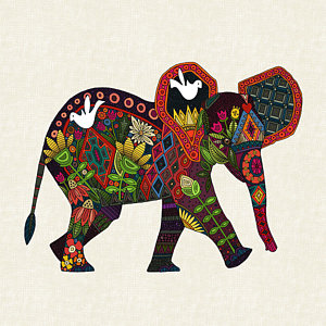 300x300 Baby Elephant Drawings Fine Art America