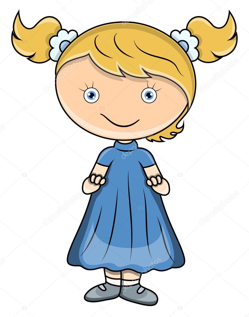 Little Girl Cartoon Drawing at GetDrawings | Free download