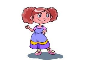 300x200 How To Draw A Little Girl