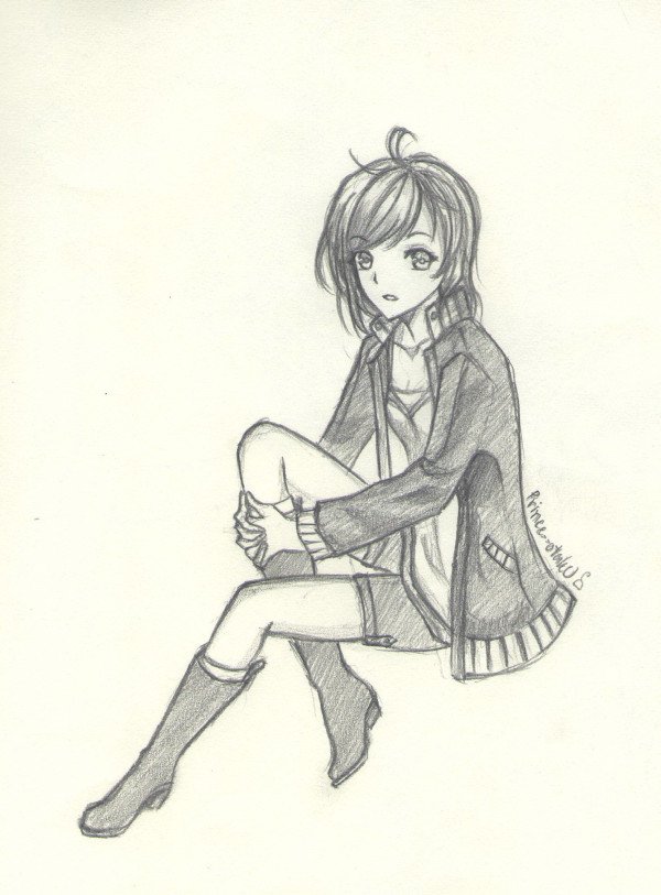 600x813 Draw] Little Girl By Prince Otaku