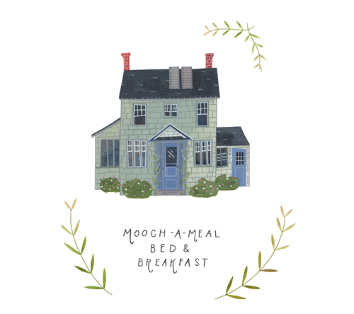 500x443 Art, House, And Illustration Image Folk Art House