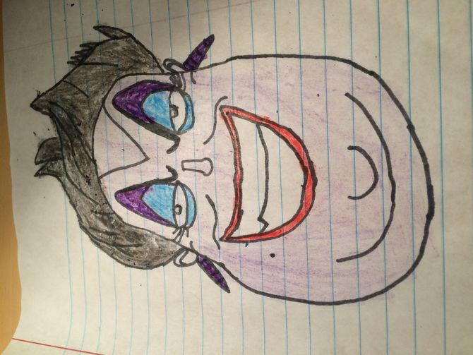 670x503 How To Draw Ursula From The Little Mermaid 8 Steps