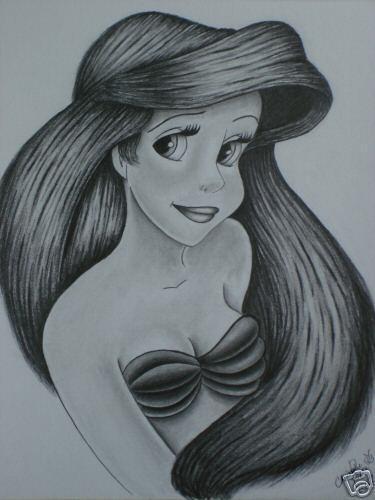 375x500 The Little Mermaid Images Ariel Drawing Wallpaper And Background
