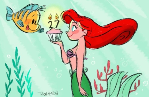 500x327 Happy Birthday, Ariel! Our Favorite Little Mermaid