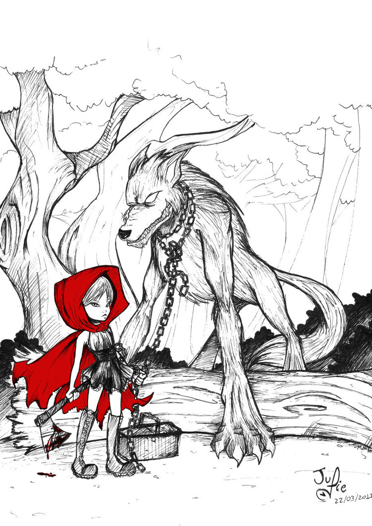 751x1063 Little Red Riding Hood By Juliefofisss