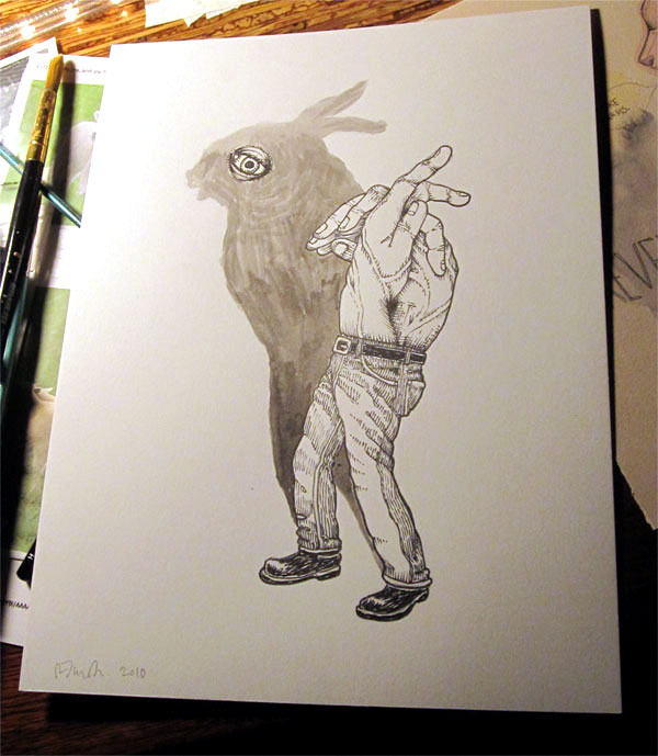 600x689 Artists Create Live Art