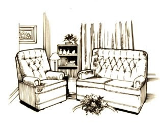 314x245 New Designs Home Interior Interior Design Drawing Living Room