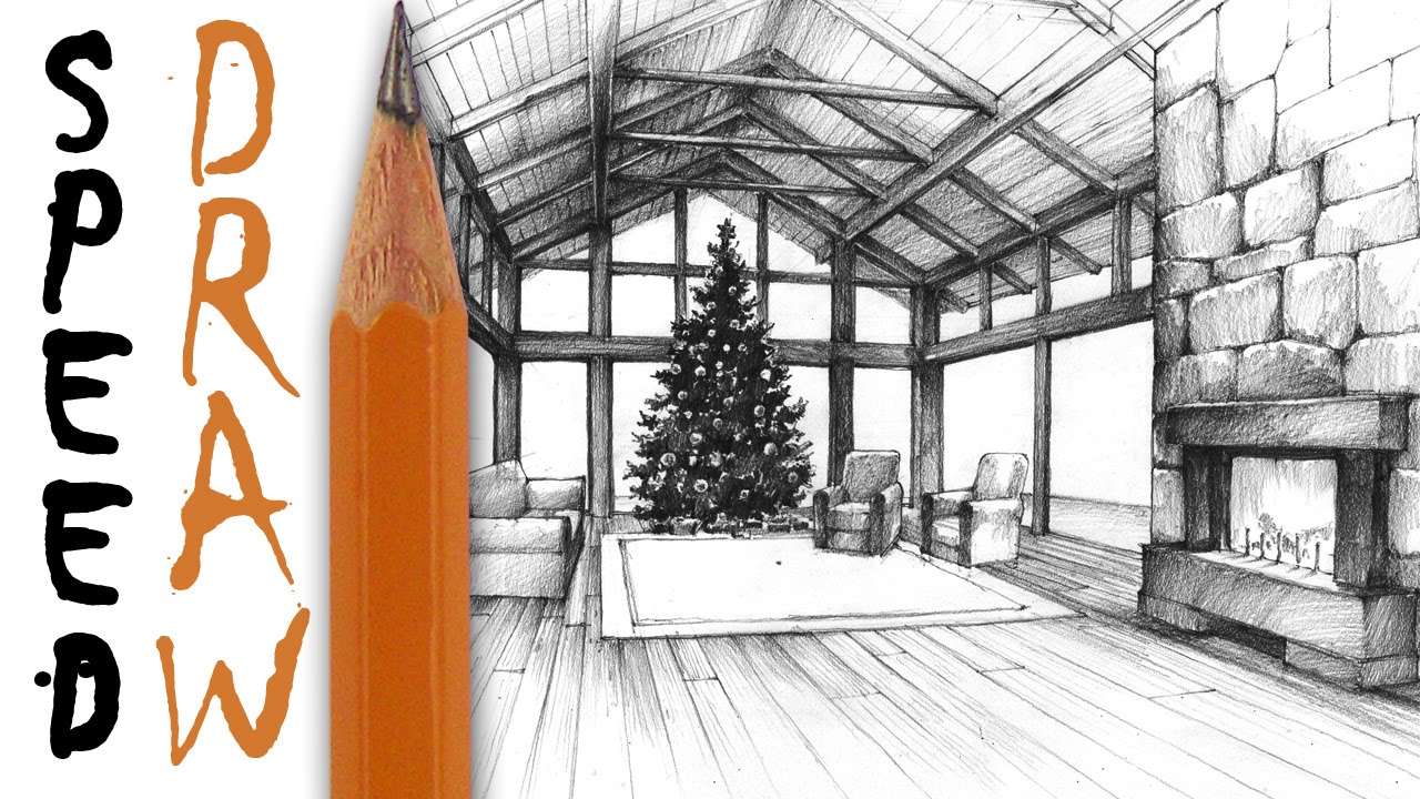 1280x720 Living Room In Perspective