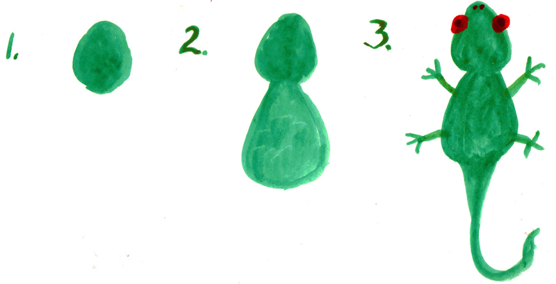 800x409 Lesson 1. Lizards Painting With Olga
