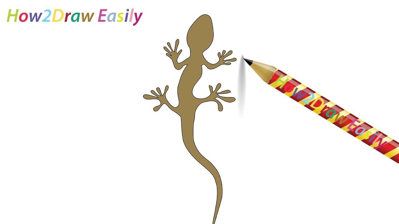 1280x720 Lizard Drawing Amp Coloring How To Draw Lizards