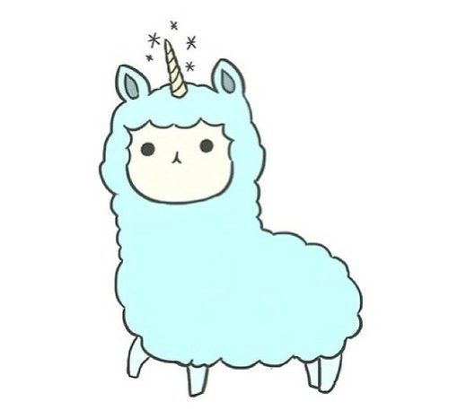 500x457 Aw!!!! This Is Like The Cutest Thing Ever!!!! I Love Llama Corns