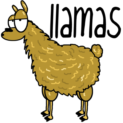 400x400 How To Draw Cartoon Llamas With Easy Step By Step Drawing Tutorial