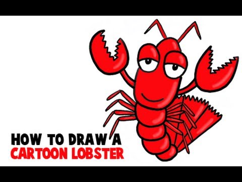 480x360 How To Draw A Lobster