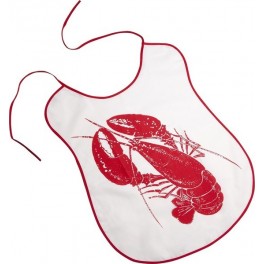 264x264 Bib Red Lobster 100% Cotton, 59x37 Cm