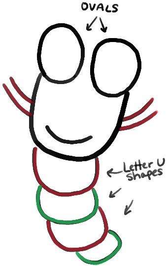 339x538 How To Draw Cartoon Lobsters With Easy Step By Step Drawing