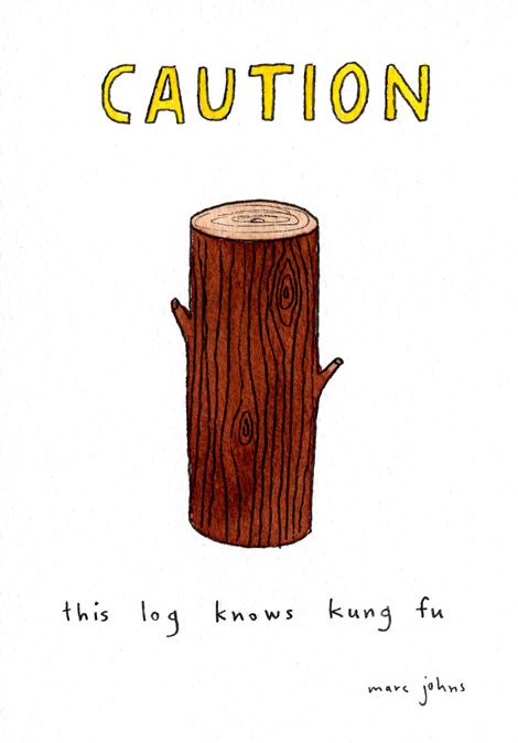 470x674 This Log Knows Kung Fu Marc Johns