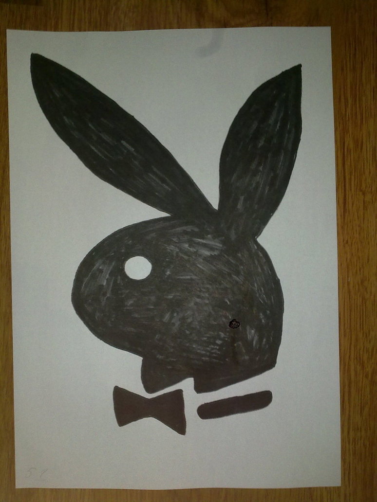 774x1032 Playboy Logo Drawing By Superkillzone94