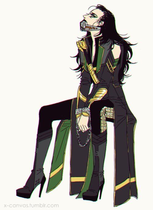 500x689 Genderbent Loki Drawing Crossover Amp Genderbend