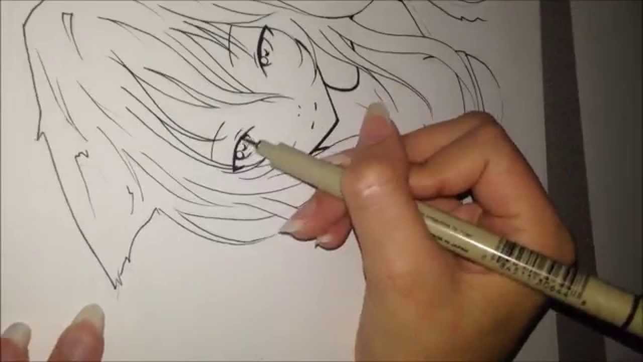 1280x720 Lol Ahri Speed Drawing