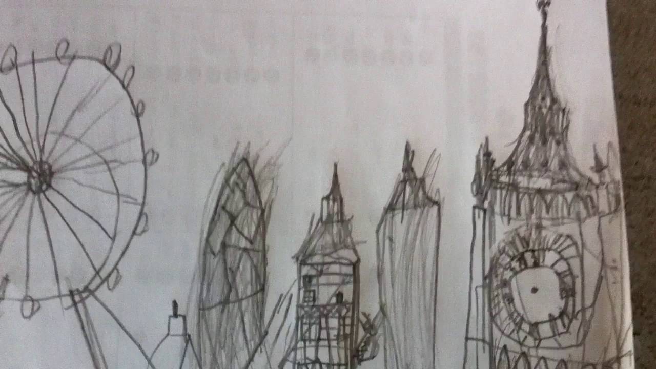 1280x720 Zayn's Amazing Drawing Of London Skyline 25816