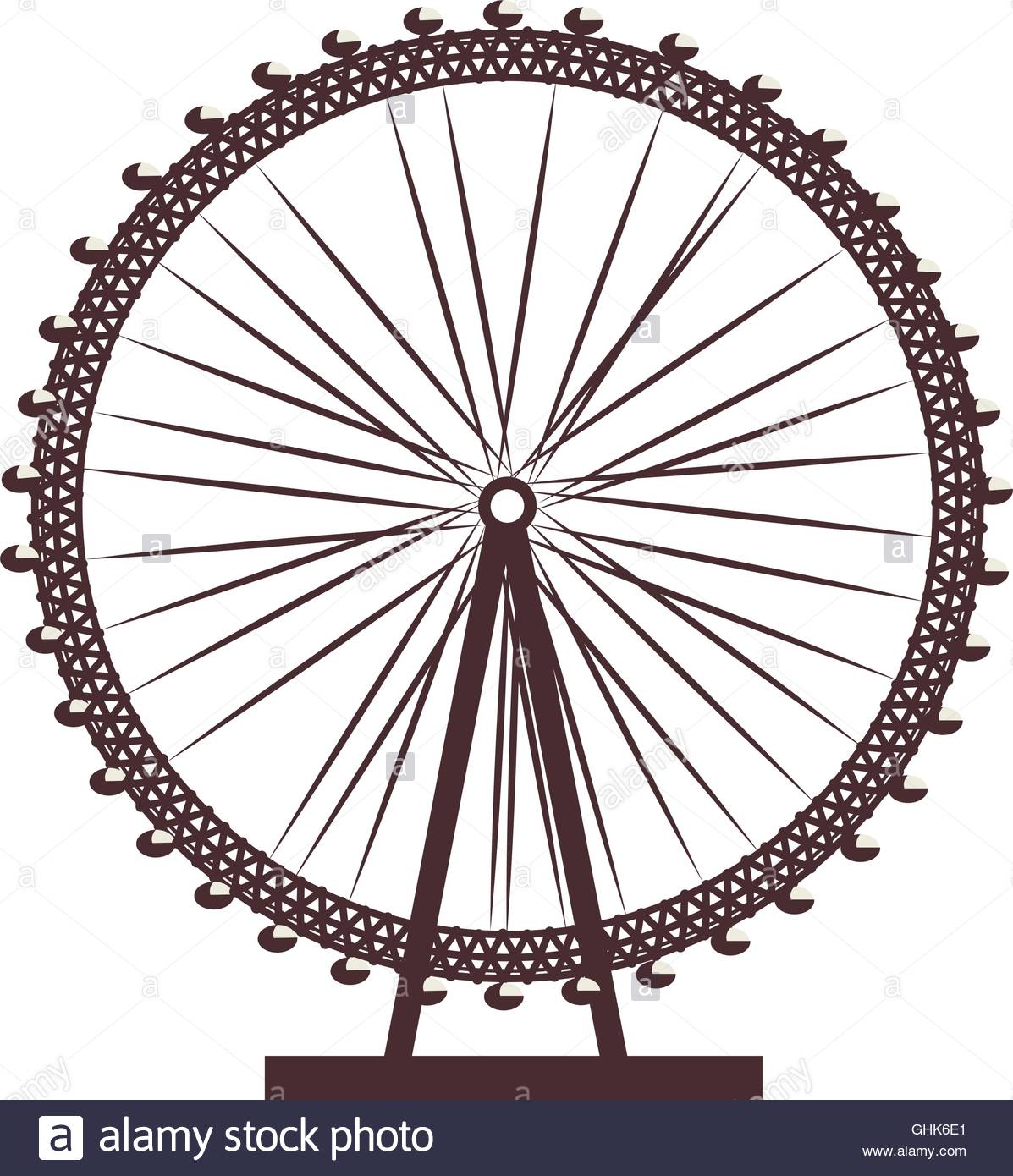 1197x1390 London Eye Uk Icon Vector Graphic Stock Vector Art Amp Illustration