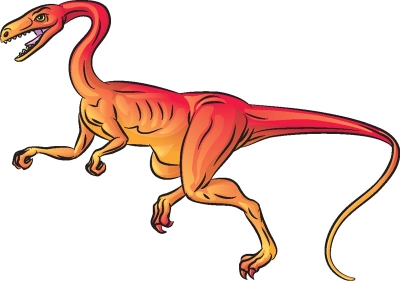 400x281 How To Draw Coelophysis In 7 Steps Howstuffworks